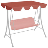 Vidaxl vervangingsluifel schommelbank 188 168x145 110 cm terracotta - afbeelding 1