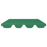 Vidaxl vervangingsluifel voor schommelbank 188 168x145 110 cm groen - afbeelding 3