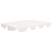 Vidaxl vervangingsluifel voor schommelbank 188 168x145 110 cm wit - afbeelding 2