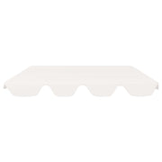 Vidaxl vervangingsluifel voor schommelbank 188 168x145 110 cm wit - afbeelding 3
