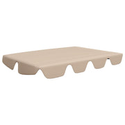 Vidaxl vervangingsluifel voor schommelbank 150 130x105 70 cm beige - afbeelding 2