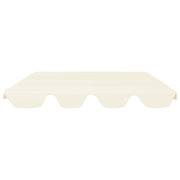 Vidaxl vervangingsluifel voor schommelbank 150 130x105 70cm crèmekleur - afbeelding 3