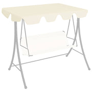 Vidaxl vervangingsluifel voor schommelbank 150 130x105 70cm crèmekleur - afbeelding 1
