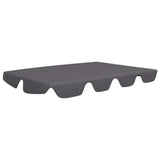 Vidaxl vervangingsluifel voor schommelbank 150 130x105 70 cm antraciet - afbeelding 2