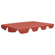 Vidaxl vervangingsluifel voor schommelbank 150 130x105 70cm terracotta - afbeelding 2