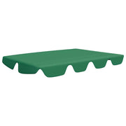 Vidaxl vervangingsluifel voor schommelbank 150 130x105 70 cm groen - afbeelding 2