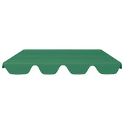 Vidaxl vervangingsluifel voor schommelbank 150 130x105 70 cm groen - afbeelding 3