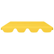 Vidaxl vervangingsluifel voor schommelbank 150 130x105 70 cm geel - afbeelding 3