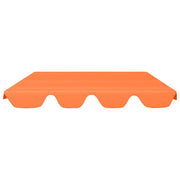 Vidaxl vervangingsluifel voor schommelbank 150 130x105 70 cm oranje - afbeelding 3