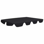 Vidaxl vervangingsluifel voor schommelbank 150 130x105 70 cm zwart - afbeelding 2