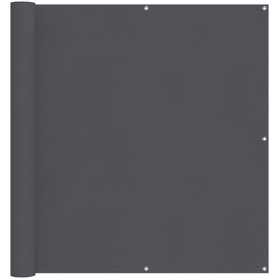 Vidaxl balkonscherm 120x300 cm oxford stof antraciet