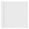 Vidaxl balkonscherm 90x400 cm oxford stof wit