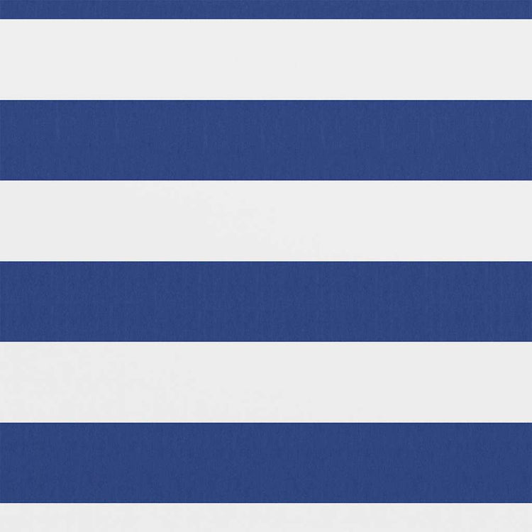 Vidaxl balkonscherm 90x600 cm oxford stof wit en blauw