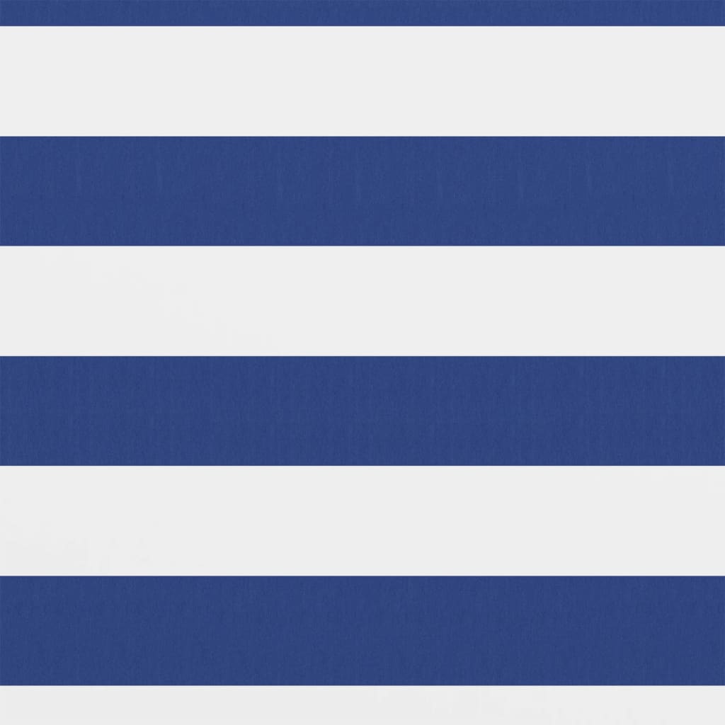 Vidaxl balkonscherm 120x400 cm oxford stof wit en blauw