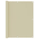 Vidaxl balkonscherm 120x500 cm oxford stof terracotta