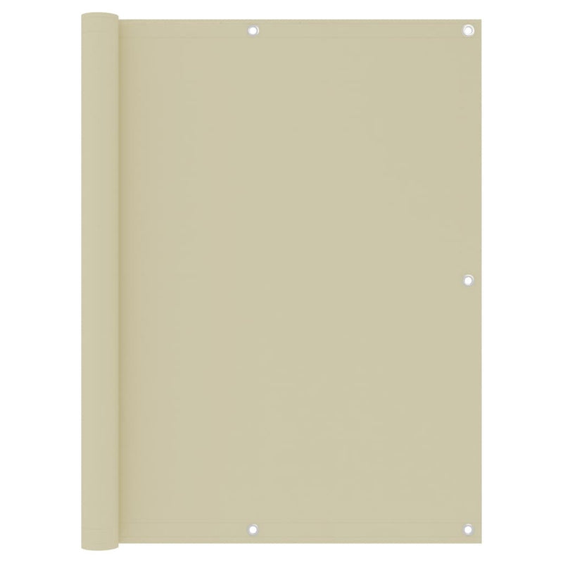 Vidaxl balkonscherm 120x500 cm oxford stof terracotta