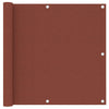 Vidaxl balkonscherm 90x300 cm oxford stof terracotta