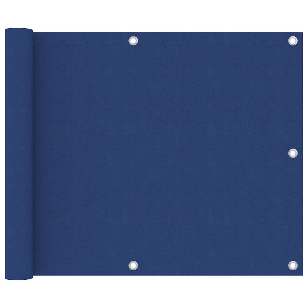Vidaxl balkonscherm 75x400 cm oxford stof blauw