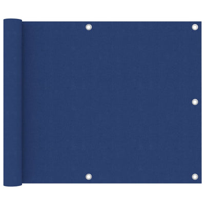 Vidaxl balkonscherm 75x600 cm oxford stof blauw