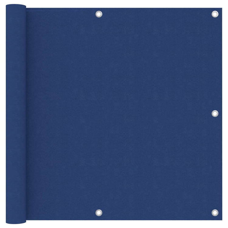 Vidaxl balkonscherm 90x300 cm oxford stof blauw