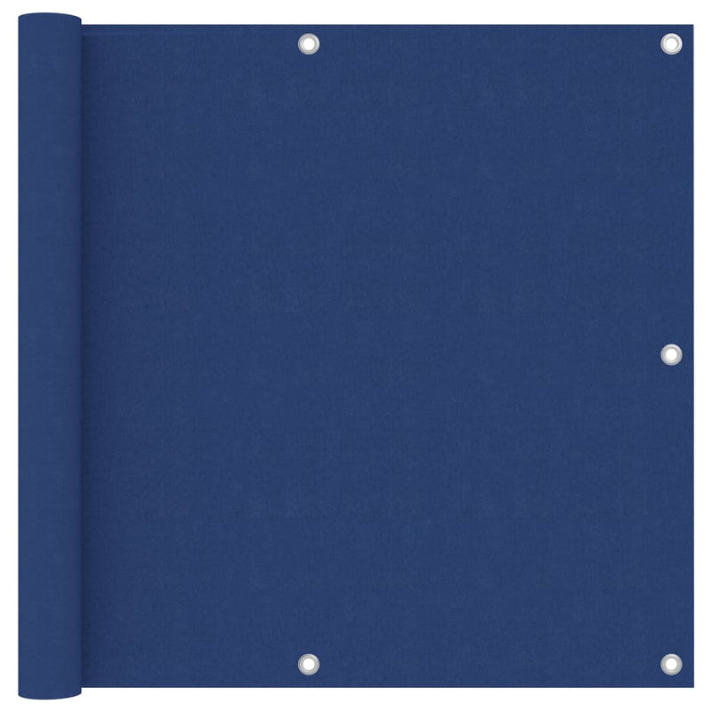 Vidaxl balkonscherm 90x300 cm oxford stof blauw
