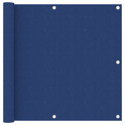 Vidaxl balkonscherm 90x500 cm oxford stof blauw