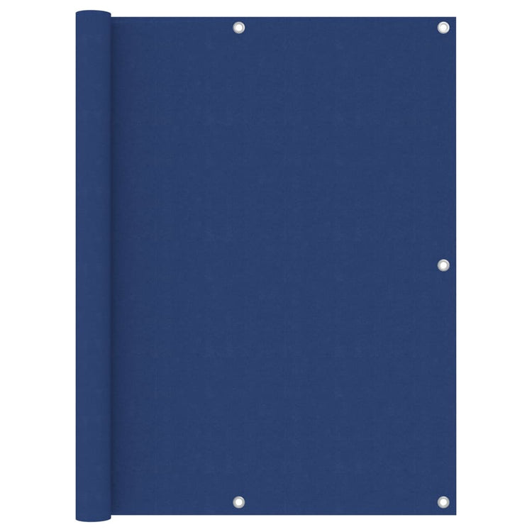 Vidaxl balkonscherm 120x500 cm oxford stof blauw