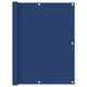 Vidaxl balkonscherm 120x500 cm oxford stof blauw