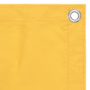 Vidaxl balkonscherm 90x300 cm oxford stof geel