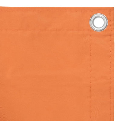 Vidaxl balkonscherm 75x400 cm oxford stof oranje