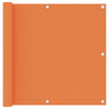 Vidaxl balkonscherm 90x300 cm oxford stof oranje