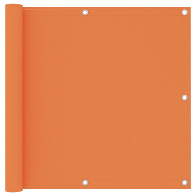 Vidaxl balkonscherm 90x500 cm oxford stof oranje