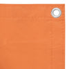 Vidaxl balkonscherm 90x600 cm oxford stof oranje