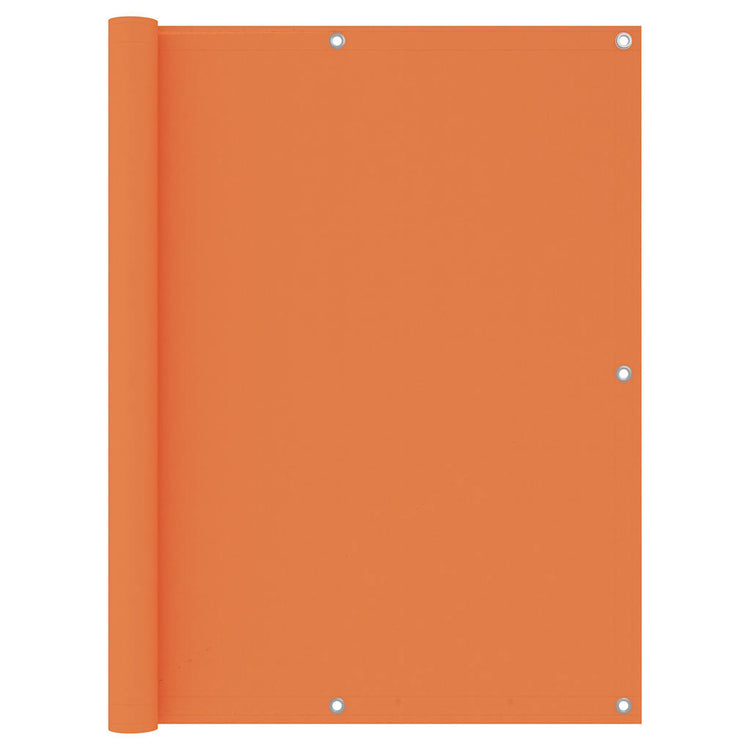 Vidaxl balkonscherm 120x300 cm oxford stof oranje