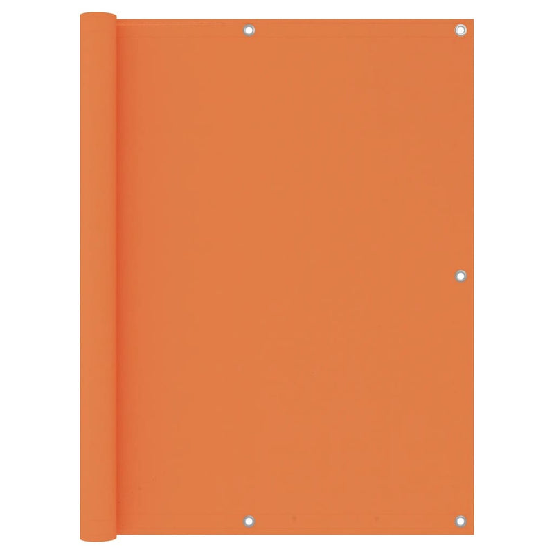 Vidaxl balkonscherm 120x300 cm oxford stof oranje