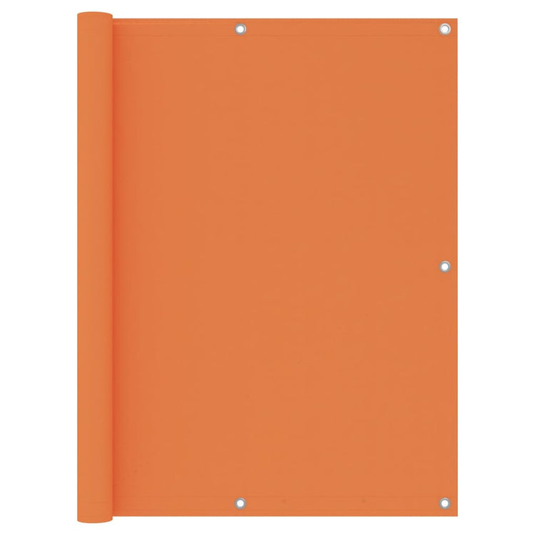 Vidaxl balkonscherm 120x400 cm oxford stof oranje