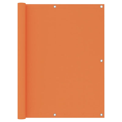 Vidaxl balkonscherm 120x600 cm oxford stof oranje