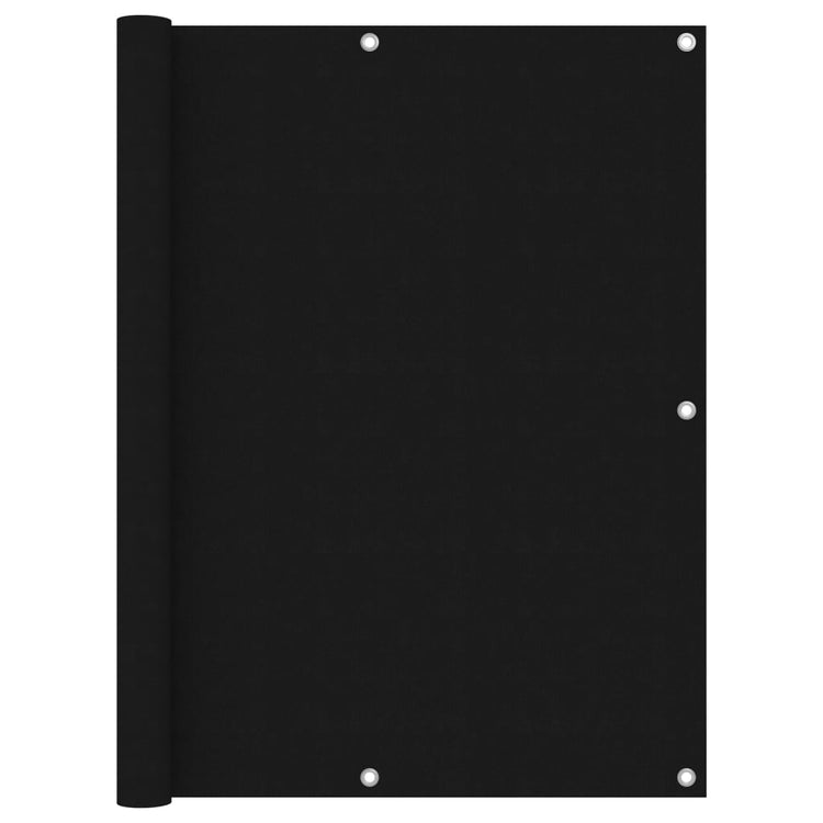Vidaxl balkonscherm 120x400 cm oxford stof zwart
