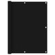 Vidaxl balkonscherm 120x500 cm oxford stof zwart