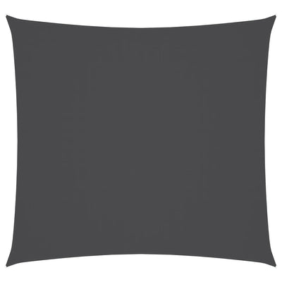 Vidaxl zonnescherm vierkant 5x5 m oxford stof antracietkleurig