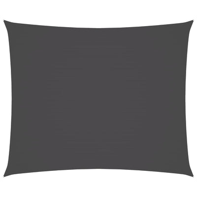 Vidaxl zonnescherm rechthoekig 2x3 m oxford stof antracietkleurig