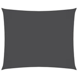 Vidaxl zonnescherm rechthoekig 2,5x3,5 m oxford stof antracietkleurig - afbeelding 2