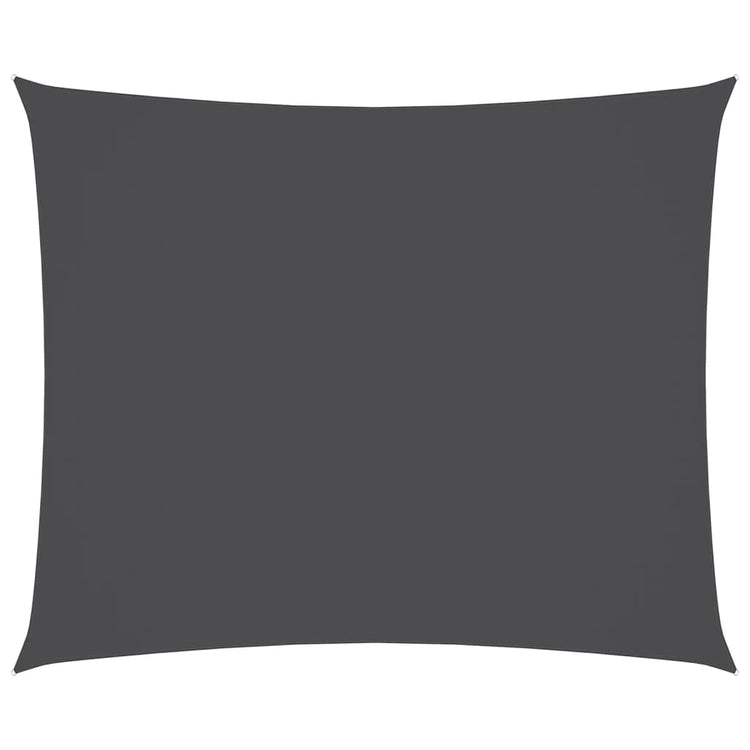 Vidaxl zonnescherm rechthoekig 2,5x3,5 m oxford stof antracietkleurig