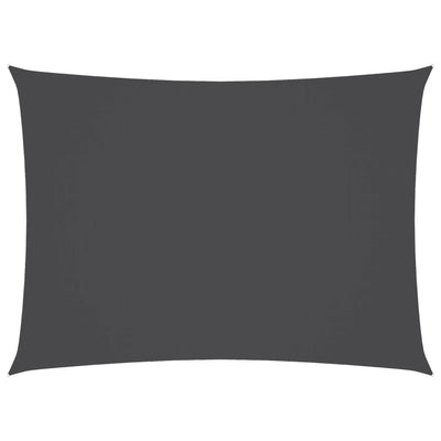 Vidaxl zonnescherm rechthoekig 2,5x4,5 m oxford stof antracietkleurig