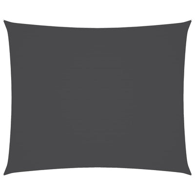 Vidaxl zonnescherm rechthoekig 5x6 m oxford stof antracietkleurig