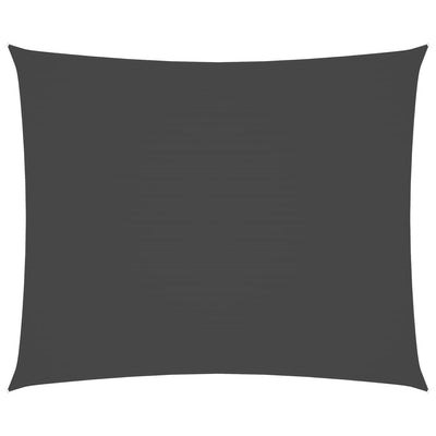Vidaxl zonnescherm rechthoekig 6x7 m oxford stof antracietkleurig