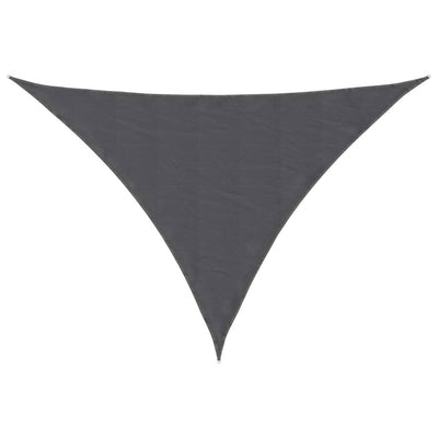Vidaxl zonnescherm driehoekig 3x4x4 m oxford stof antracietkleurig