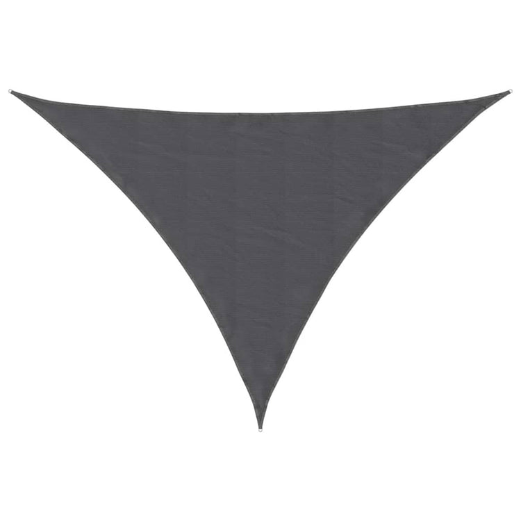 Vidaxl zonnescherm driehoekig 3x4x4 m oxford stof antracietkleurig