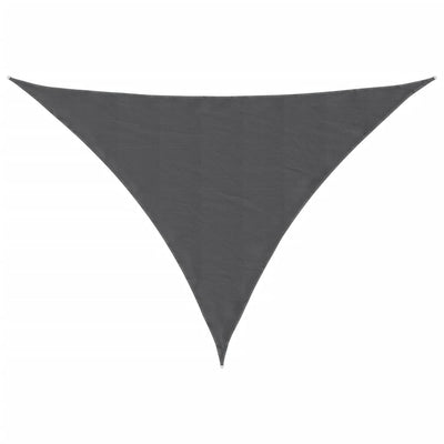 Vidaxl zonnescherm driehoekig 3,5x3,5x4,9 m oxford stof antracietkleur