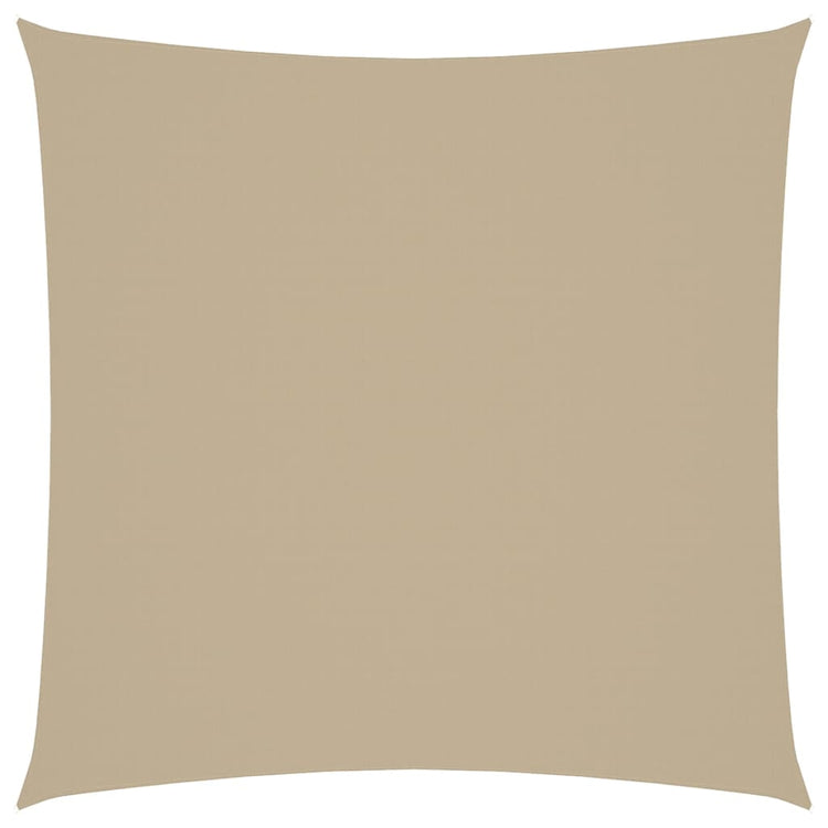 Vidaxl zonnescherm vierkant 3x3 m oxford stof beige